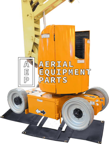 JLG E300A diaper belly tarp