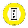 Skyjack 111814p Decal, Emergency Stop PICTURE