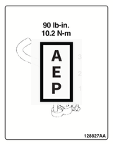 Skyjack 128827 Decal, Warning Fuse Pictor