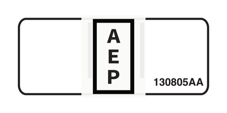 Skyjack 130805 Decal, Choke Pictorial