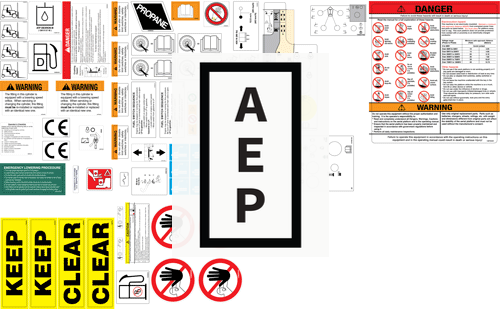 Skyjack 139544 Decal Kit