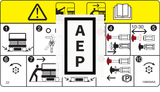 Skyjack 158909 Decal, Towing/Pushing Proc